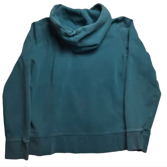 The North Face Blue Graphic Pull-over Hoodie SZ L - Picture 9 of 11